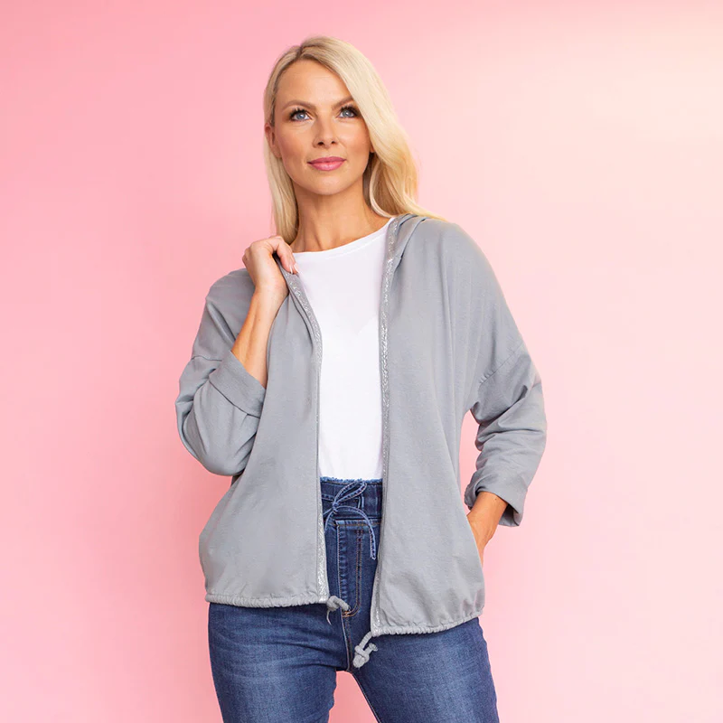 Hannah Hoody (Dove Grey)