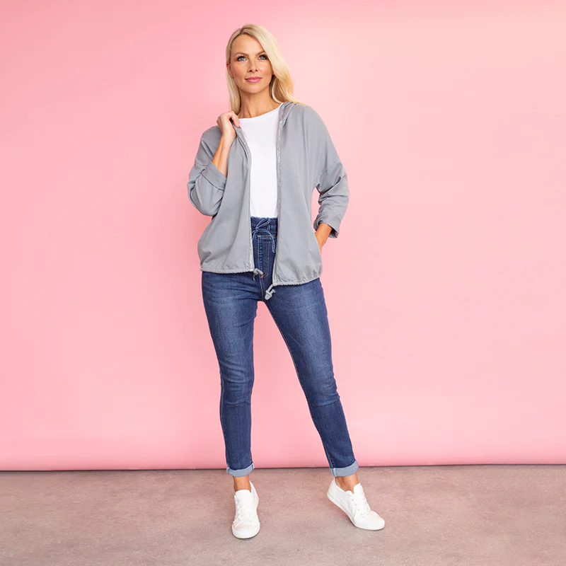 Hannah Hoody (Dove Grey) - Image 2