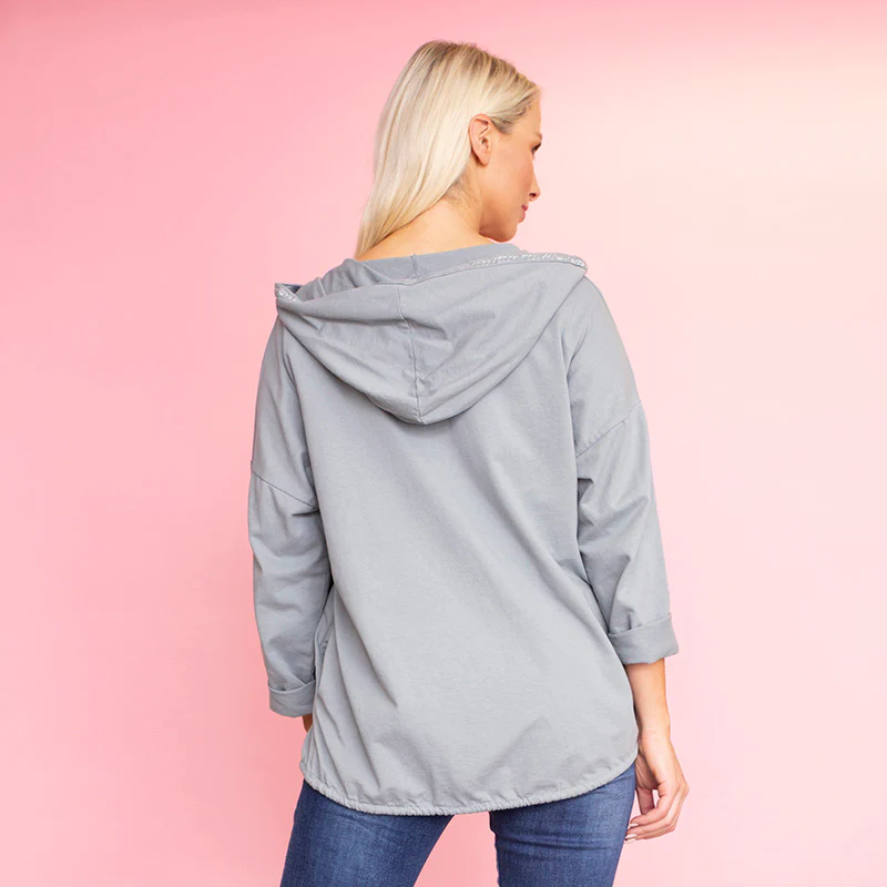 Hannah Hoody (Dove Grey) - Image 3