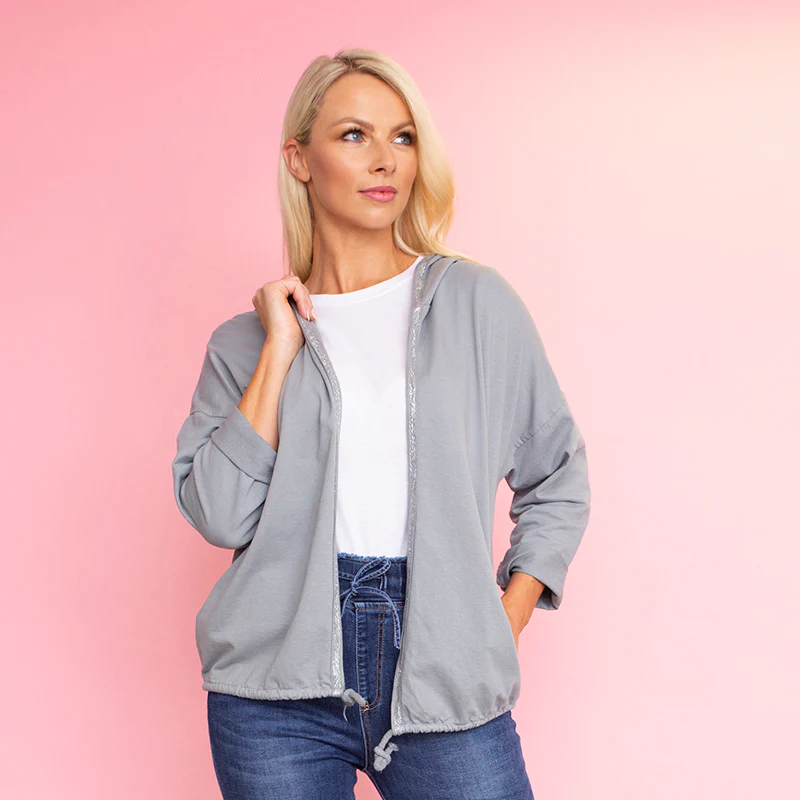 Hannah Hoody (Dove Grey) - Image 4