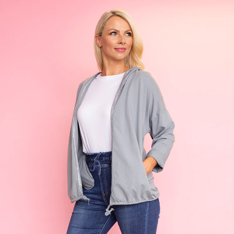 Hannah Hoody (Dove Grey) - Image 9