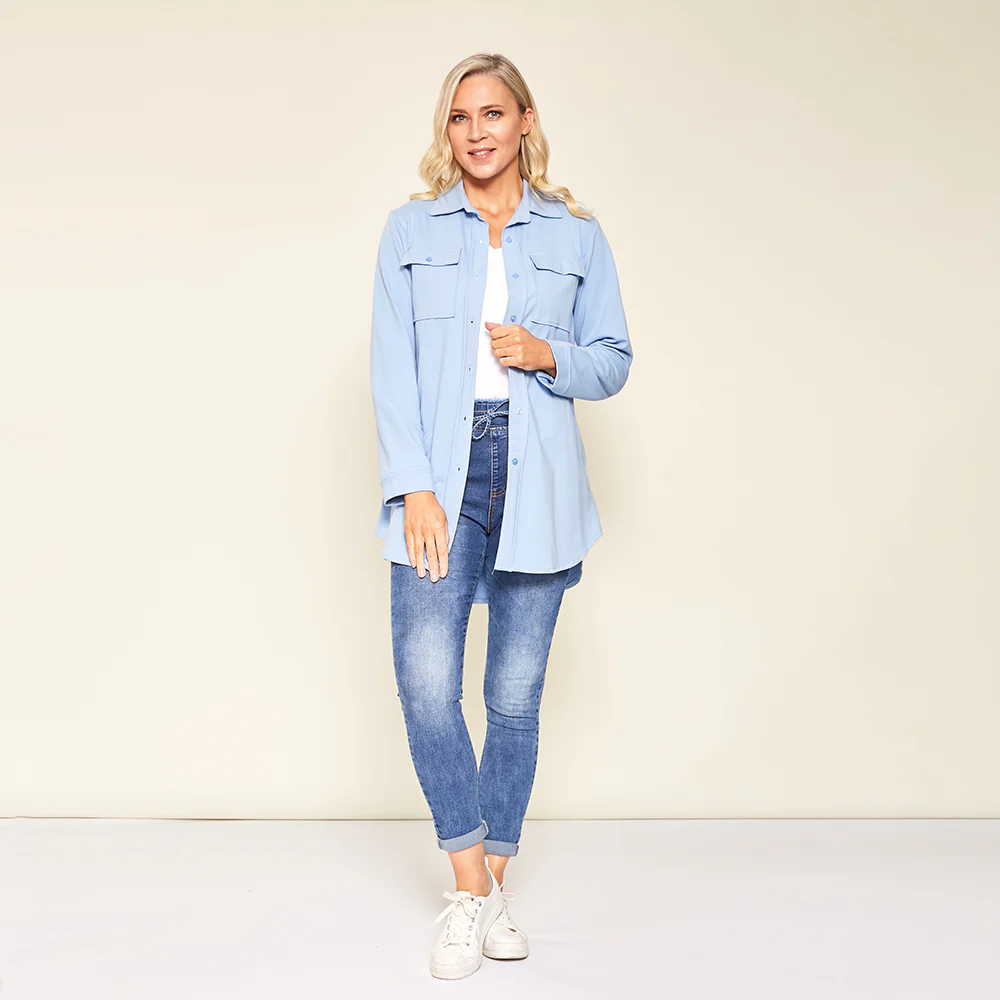 Bailey Shirt (Blue) - Image 2