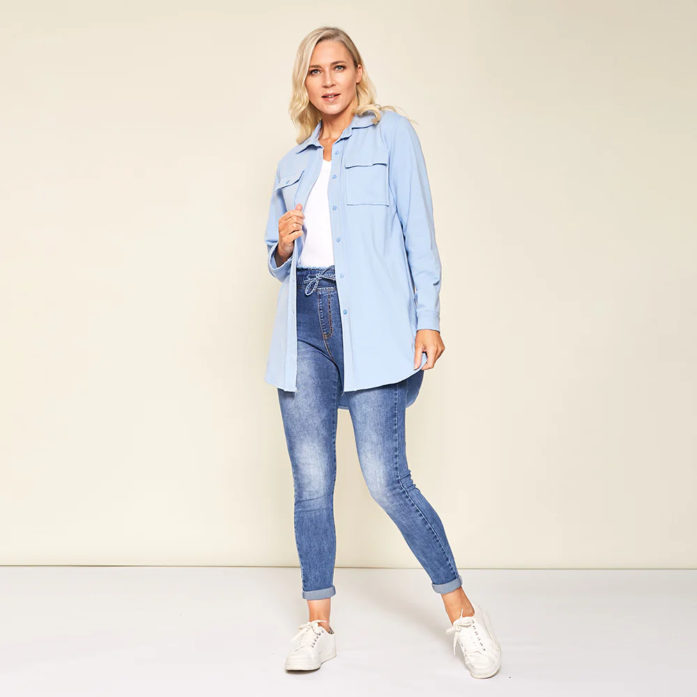Bailey Shirt (Blue) - Image 3