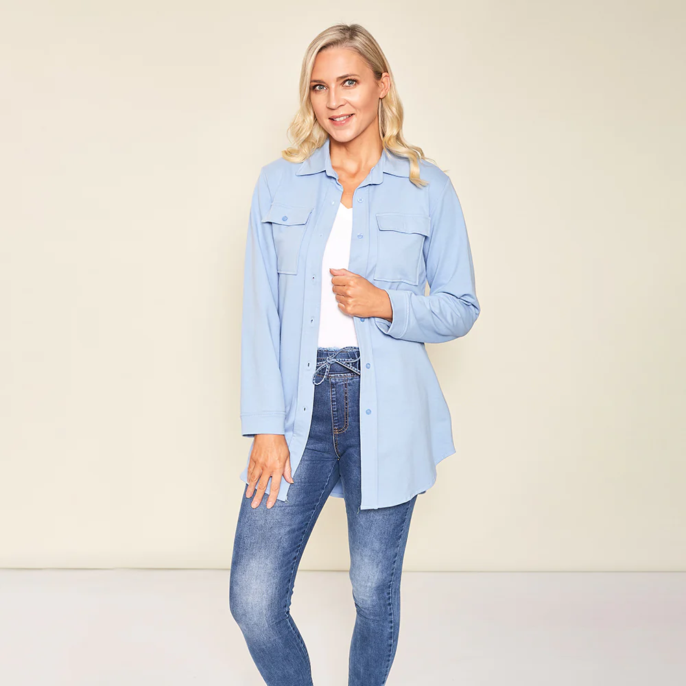 Bailey Shirt (Blue) - Image 6
