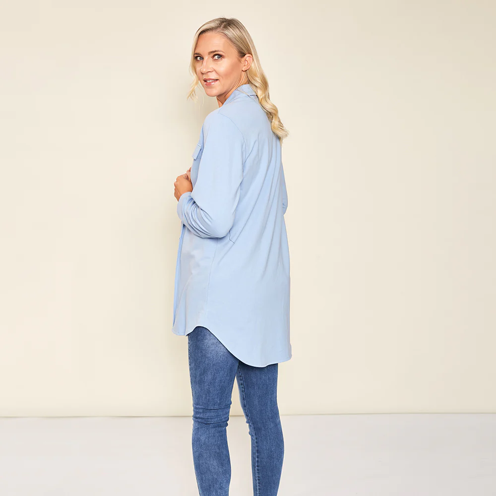 Bailey Shirt (Blue) - Image 7