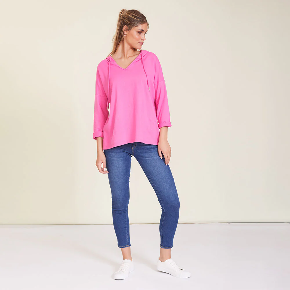 Barker Hoody (Fuchsia) - Image 3