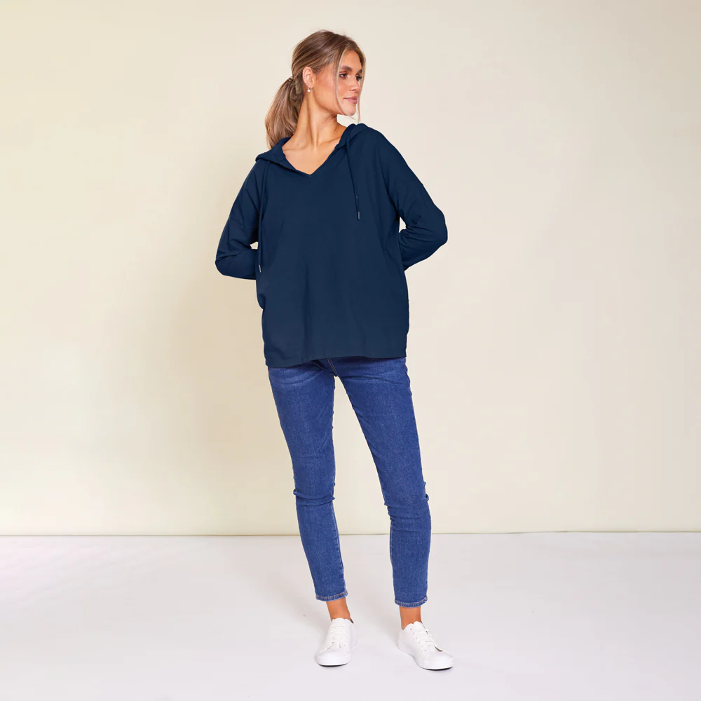 Barker Hoody (Navy) - Image 4