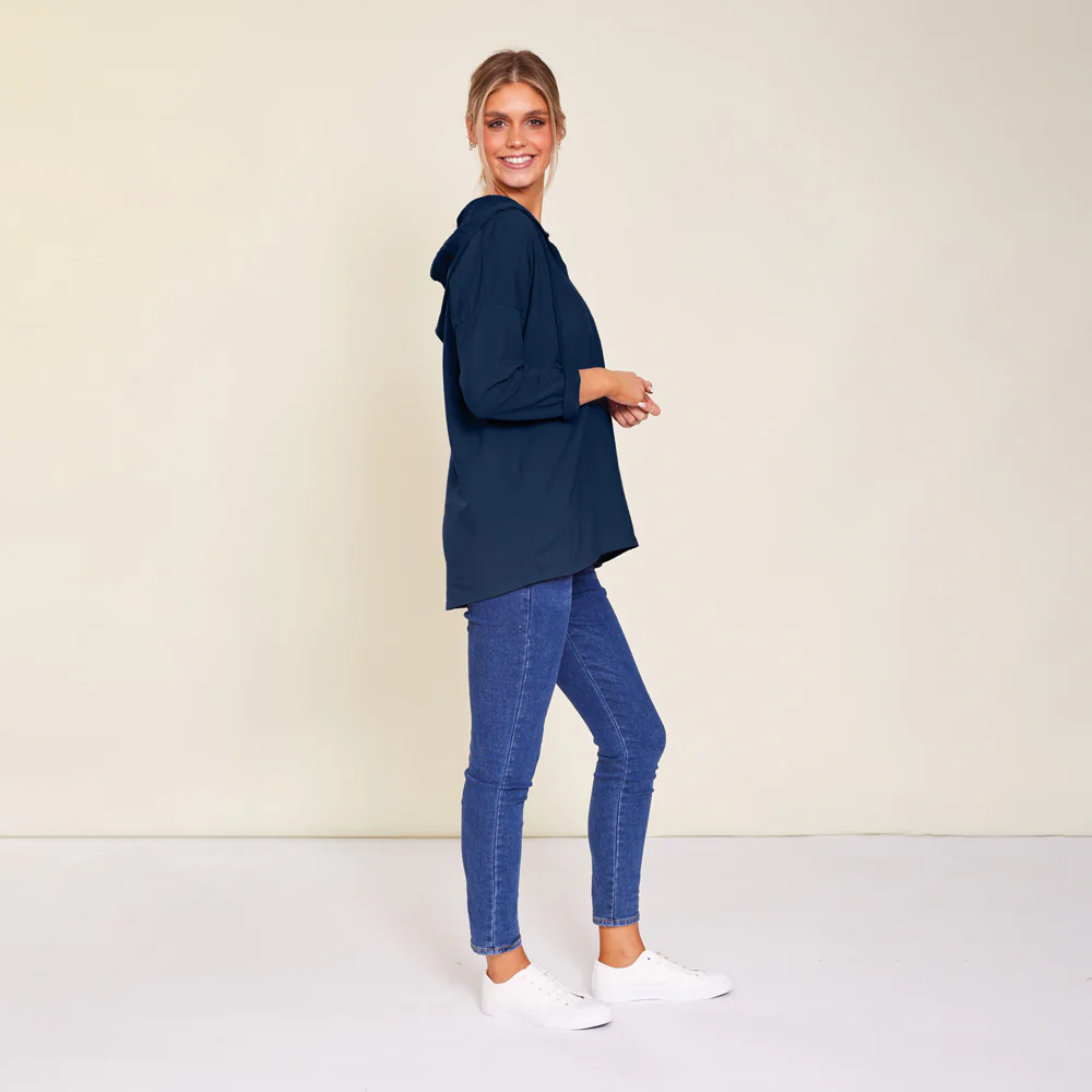Barker Hoody (Navy) - Image 5