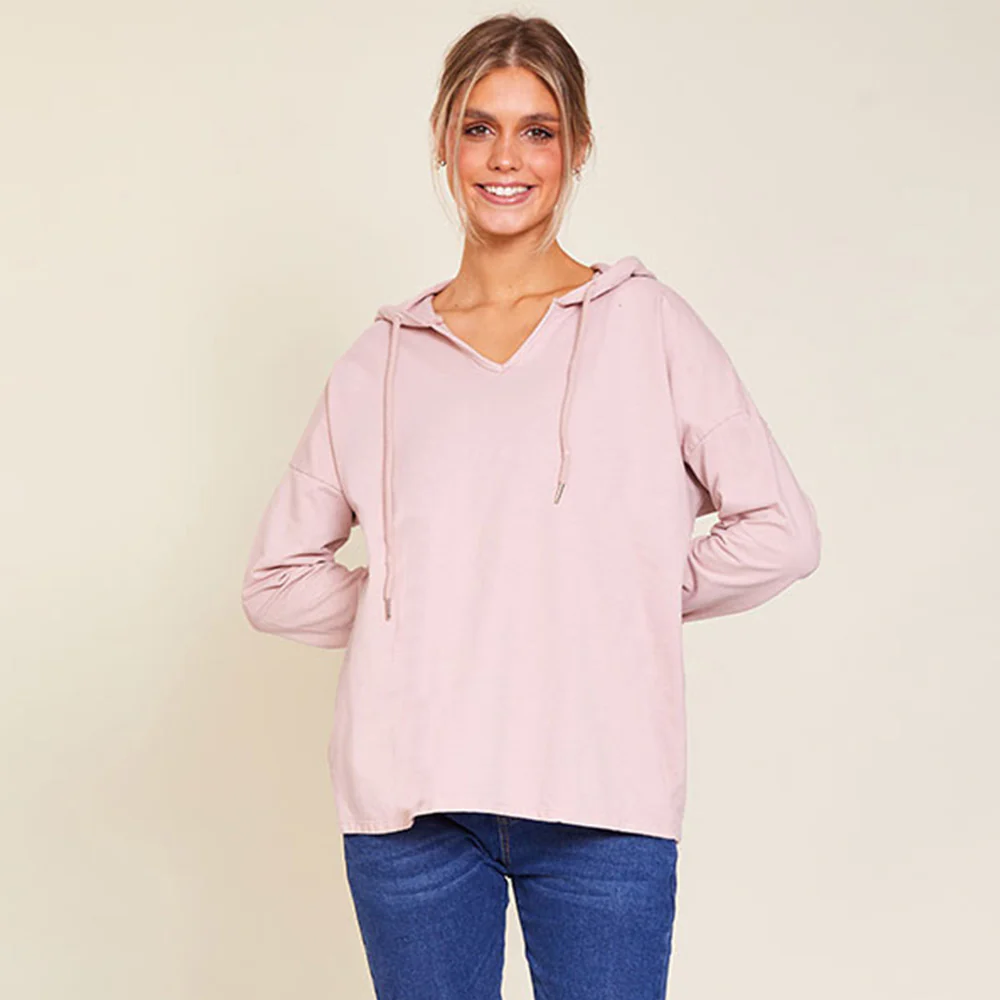Barker Hoody (Pearl Pink)