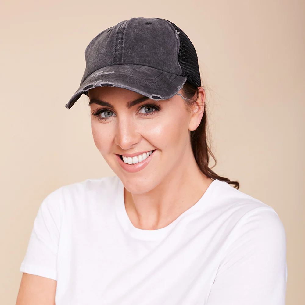 Bali Vintage Hat (Black)