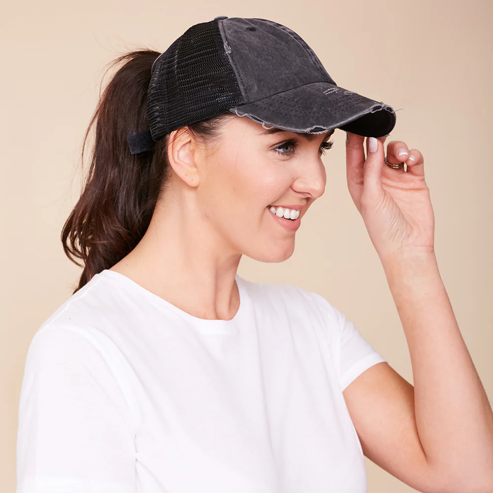 Bali Vintage Hat (Black) - Image 2