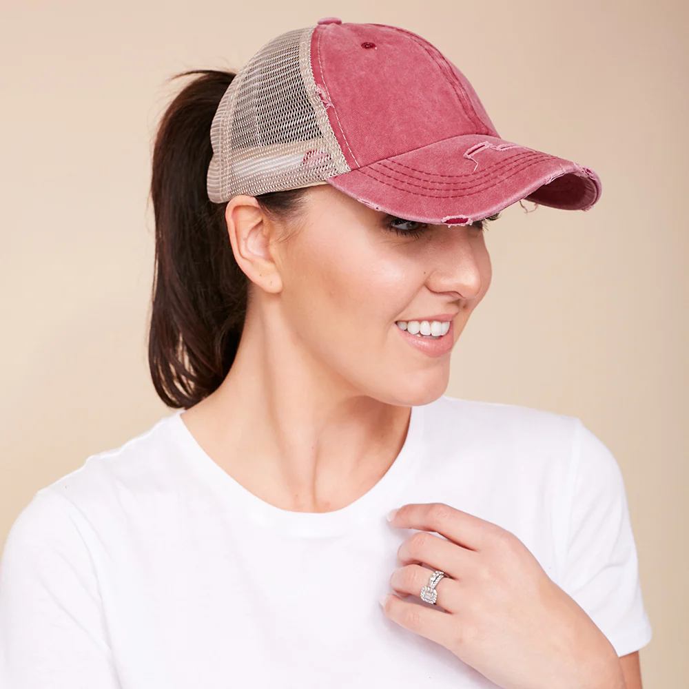 Bali Vintage Hat (Pink) - Image 2