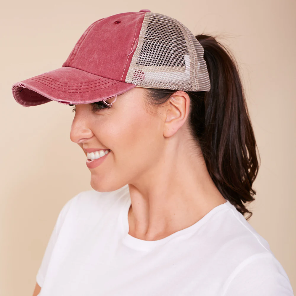 Bali Vintage Hat (Pink) - Image 3