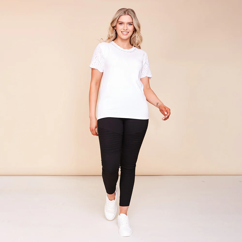 Becca T-Shirt (White) - Image 3