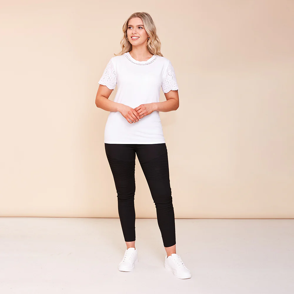 Becca T-Shirt (White) - Image 6