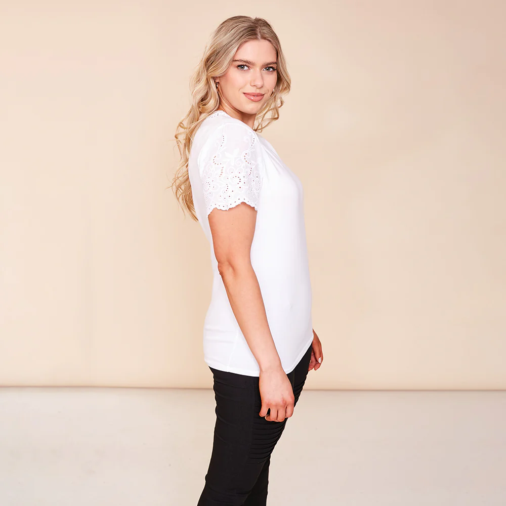 Becca T-Shirt (White) - Image 8