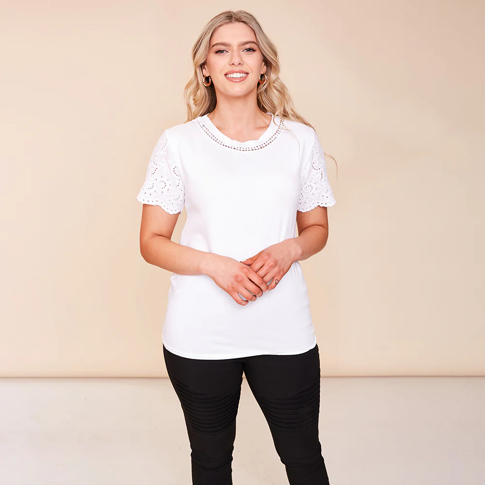 Becca T-Shirt (White) - Image 9