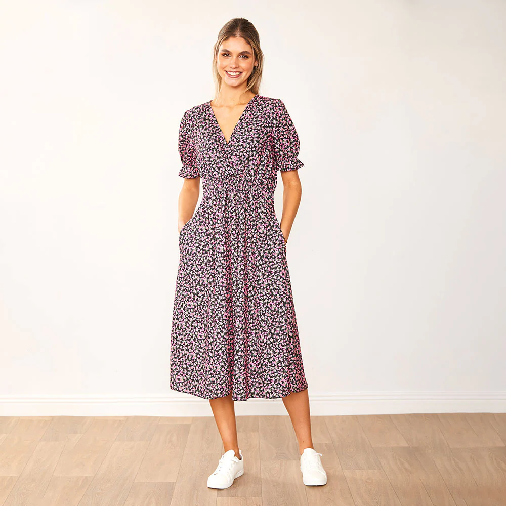 Belle Dress (Black Rose) - Image 10