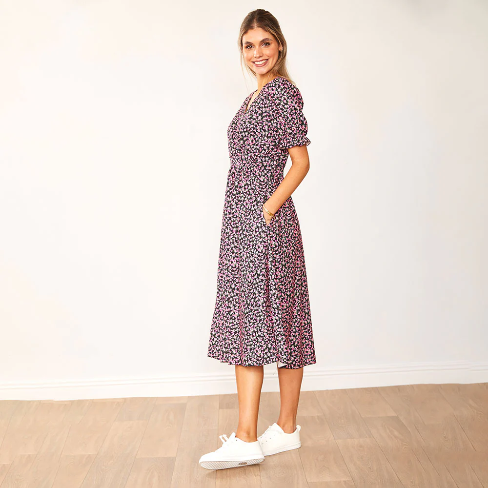 Belle Dress (Black Rose) - Image 15