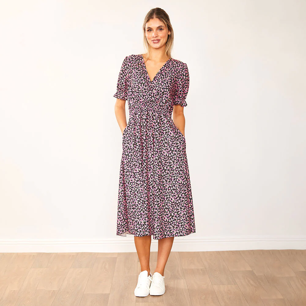 Belle Dress (Black Rose) - Image 3