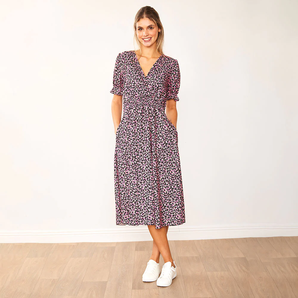 Belle Dress (Black Rose) - Image 6