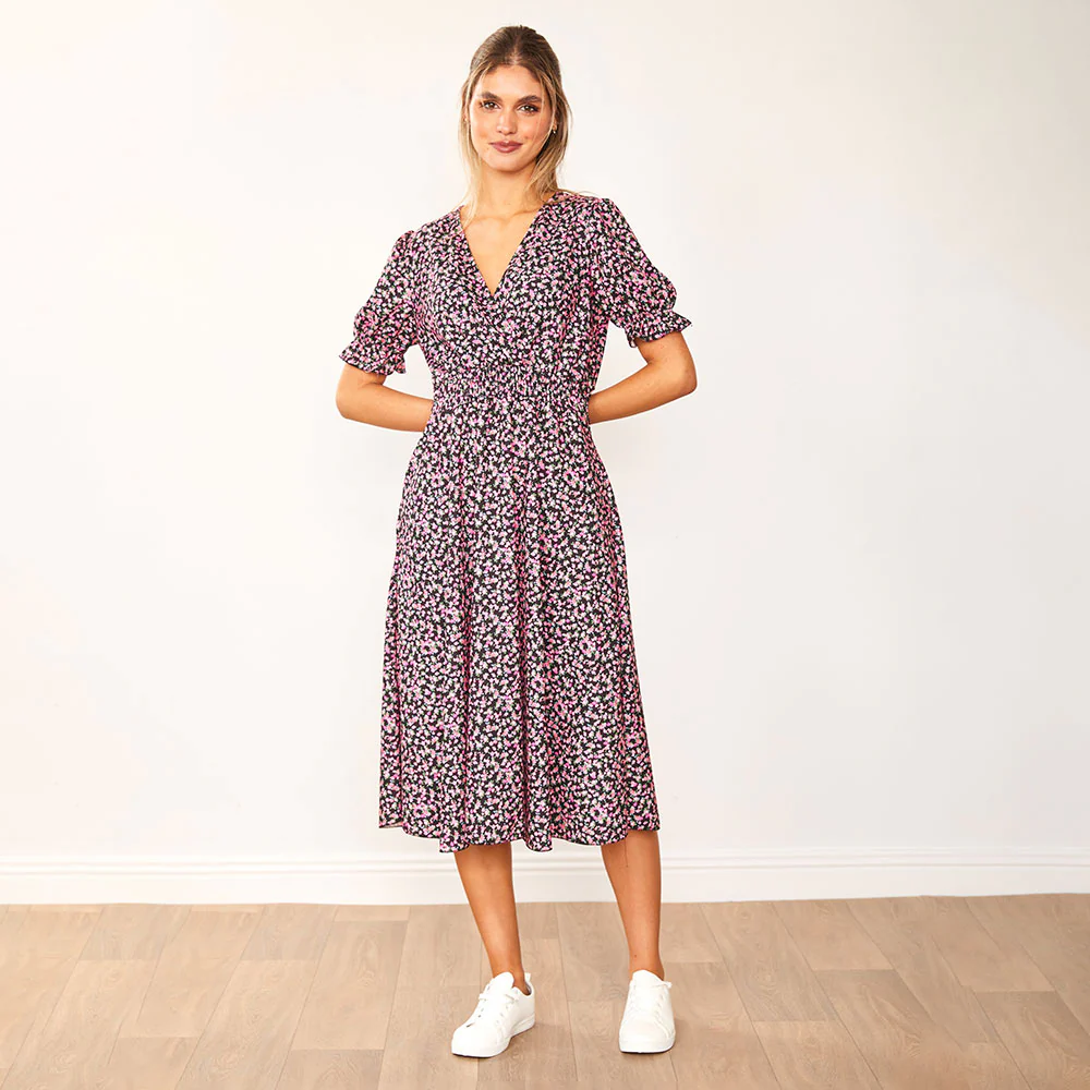 Belle Dress (Black Rose) - Image 7