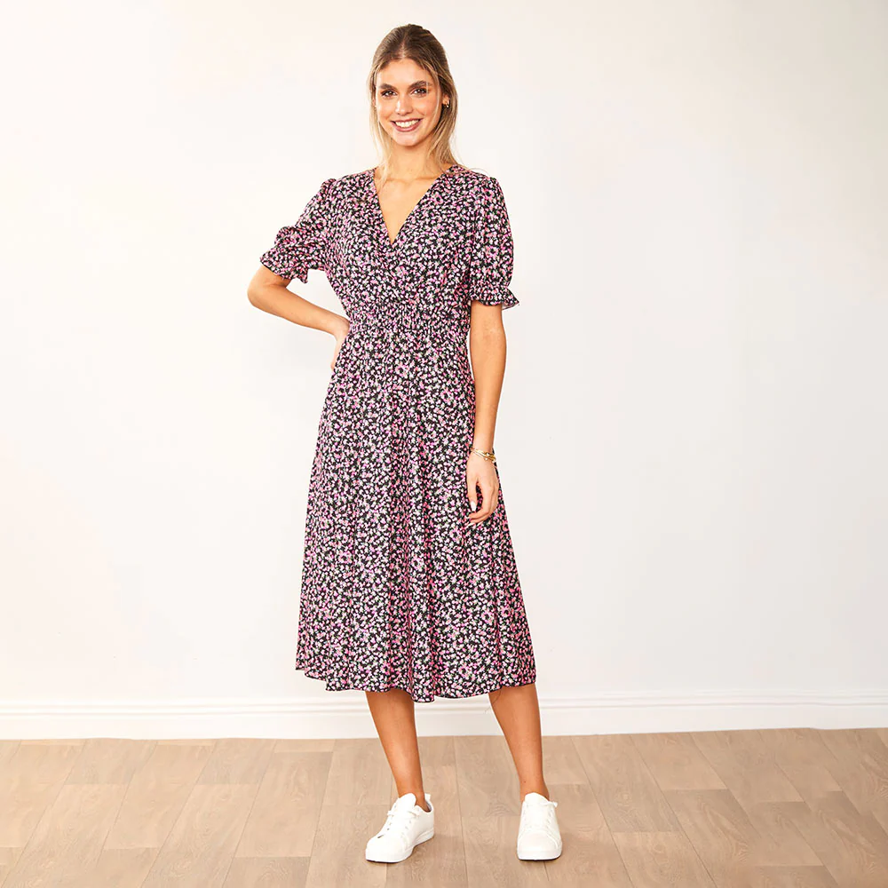 Belle Dress (Black Rose) - Image 8