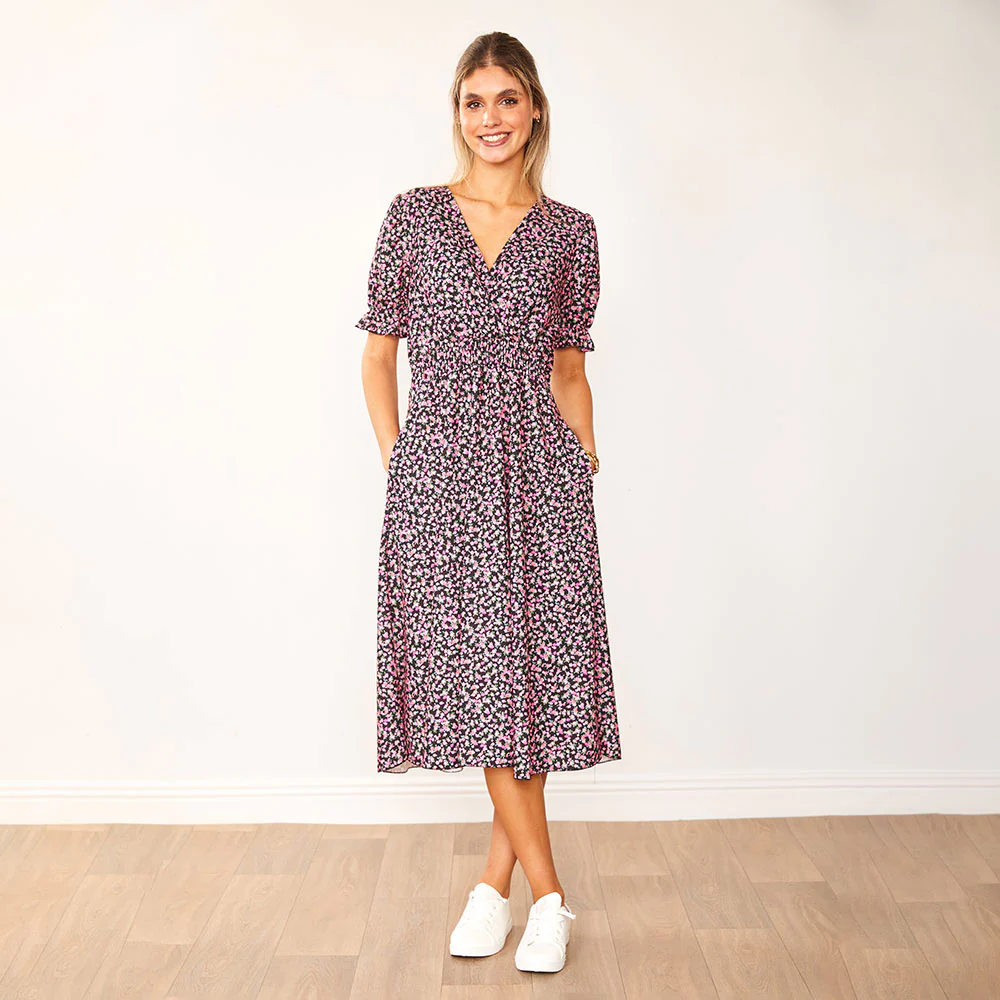 Belle Dress (Black Rose) - Image 9