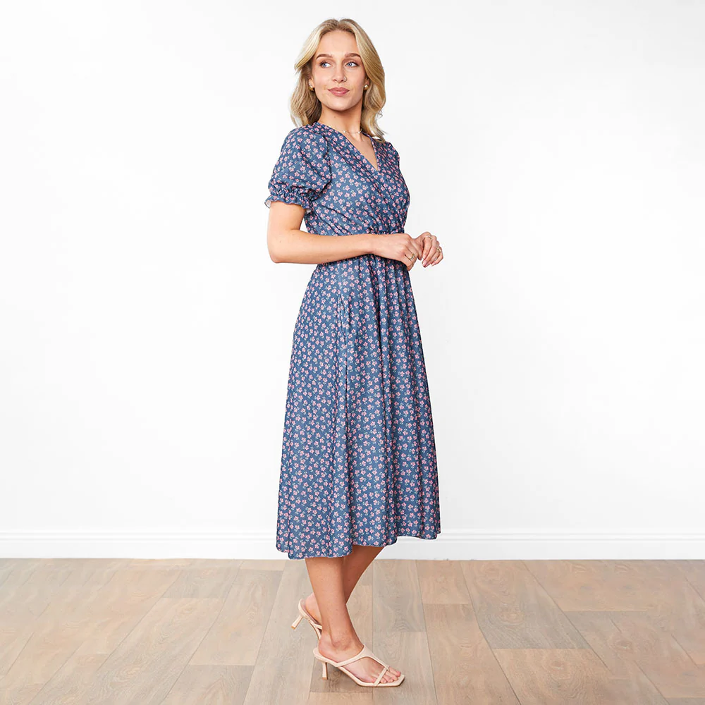 Belle Dress (Blue Blossom) - Image 6