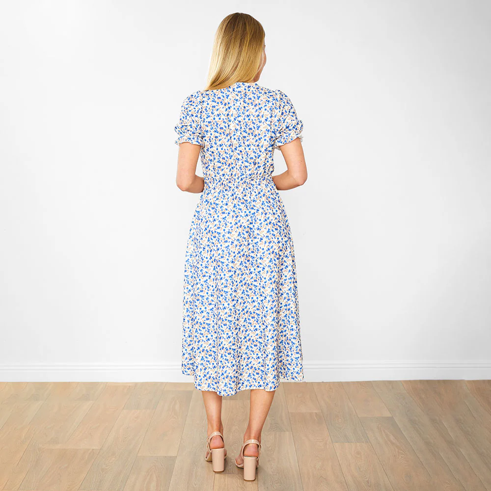 Belle Dress (Honeysuckle Blue) - Image 12