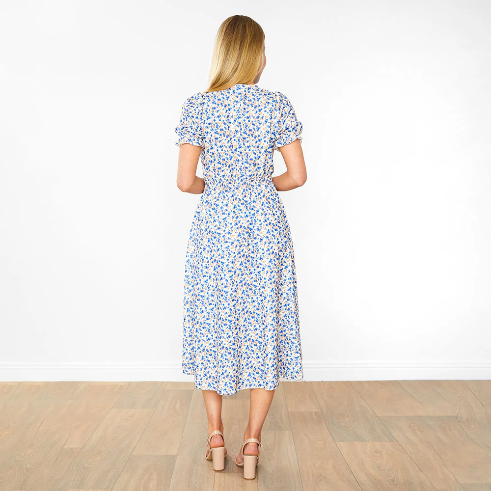 Belle Dress (Honeysuckle Blue) - Image 9