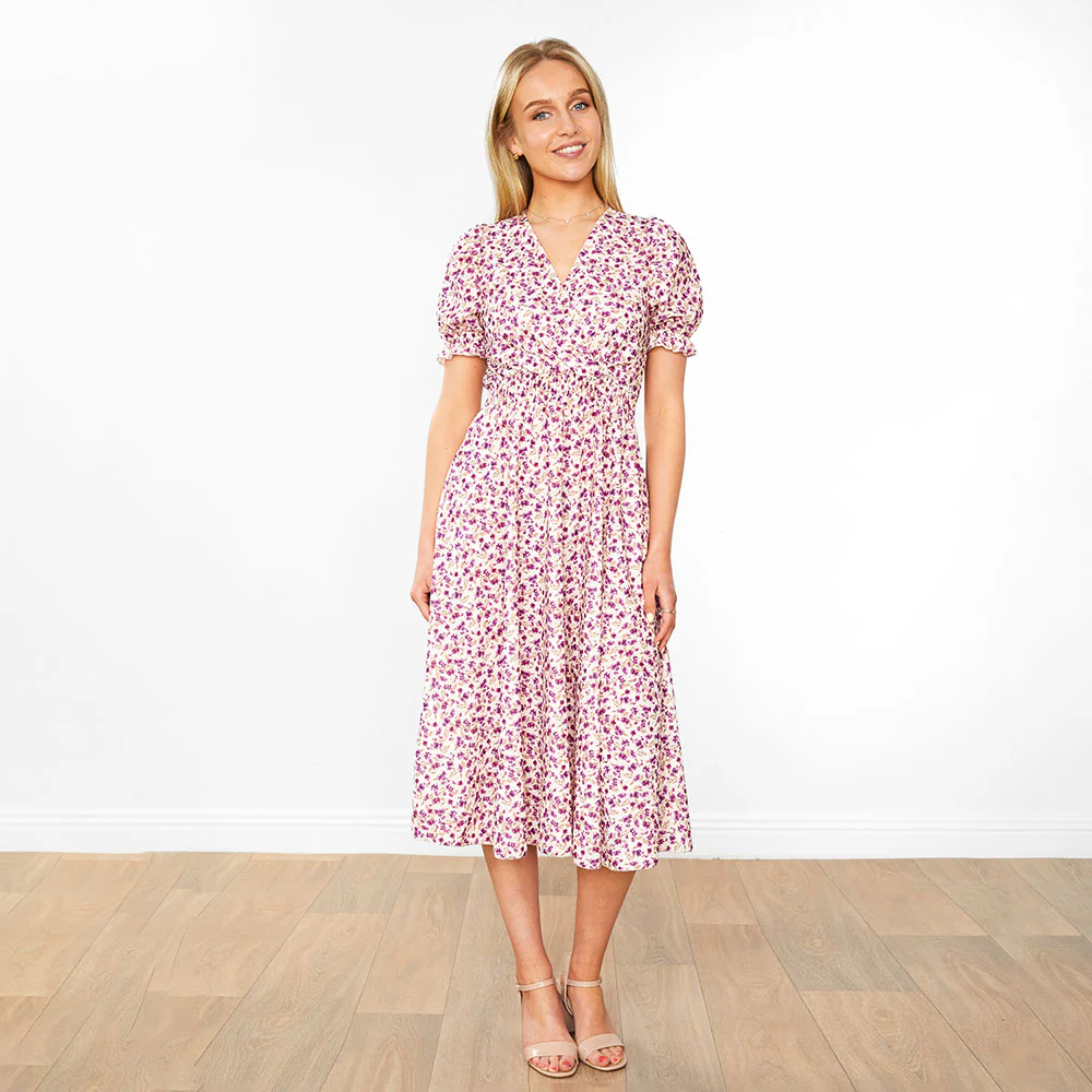 Belle Dress (Honeysuckle Lilac) - Image 7