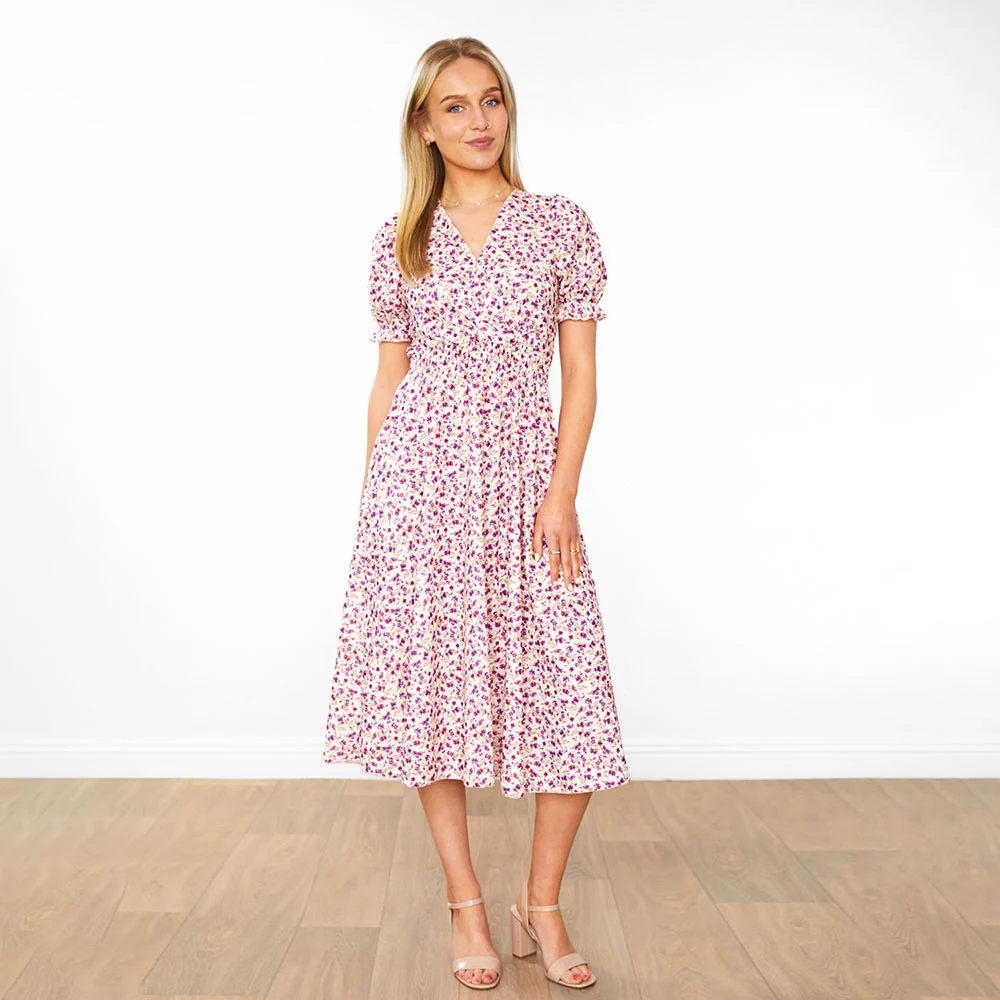 Belle Dress (Honeysuckle Lilac) - Image 8