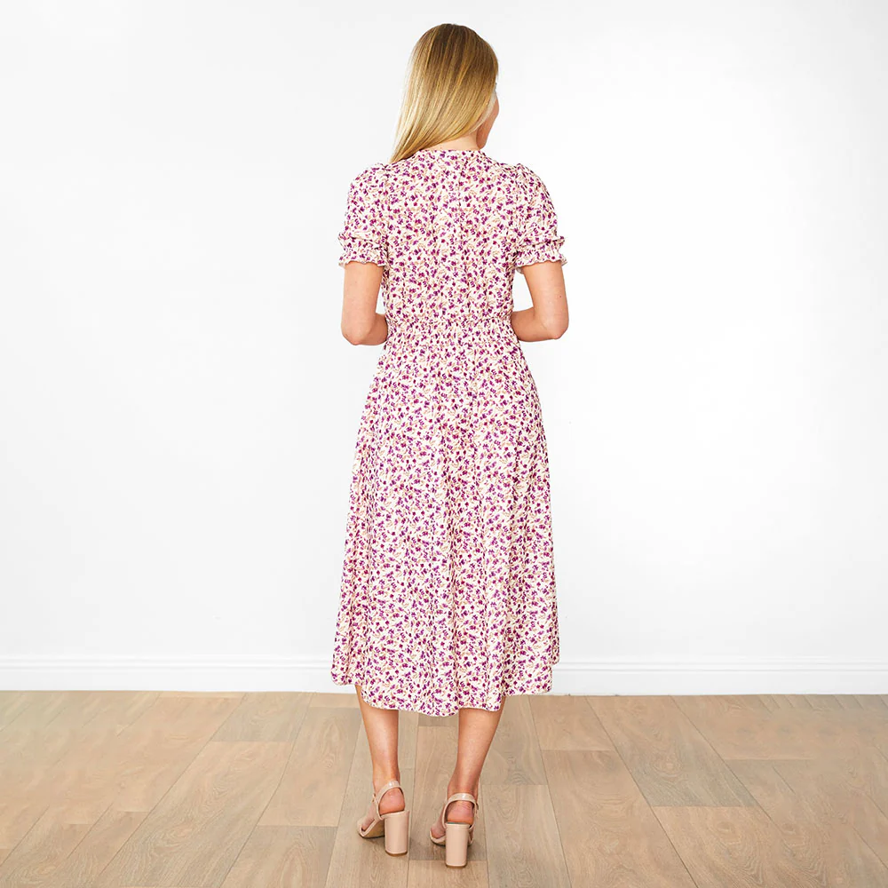 Belle Dress (Honeysuckle Lilac) - Image 9