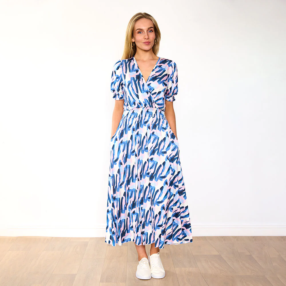 Belle Dress (Ocean Blue) - Image 5