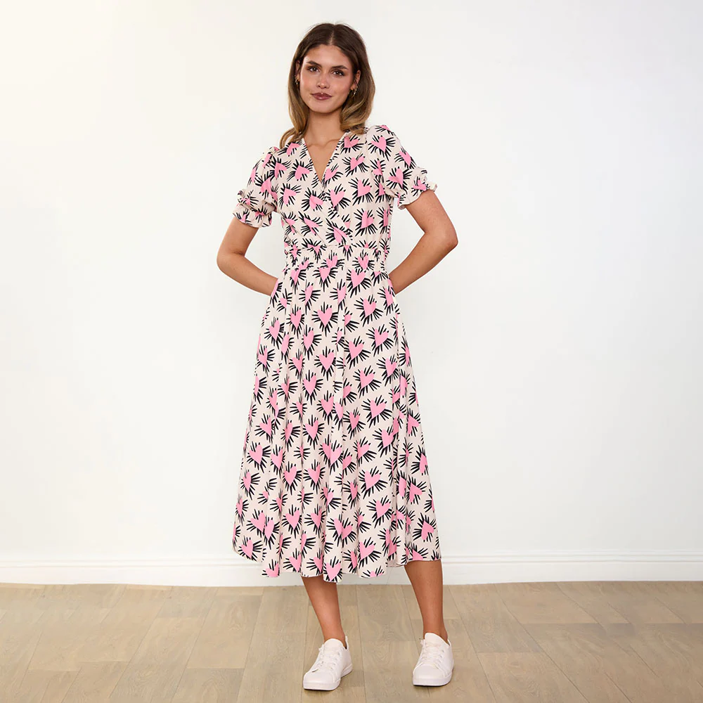 Belle Dress (Pink Heart) - Image 4