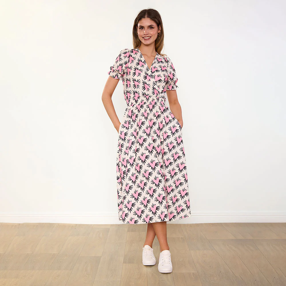 Belle Dress (Pink Heart) - Image 8