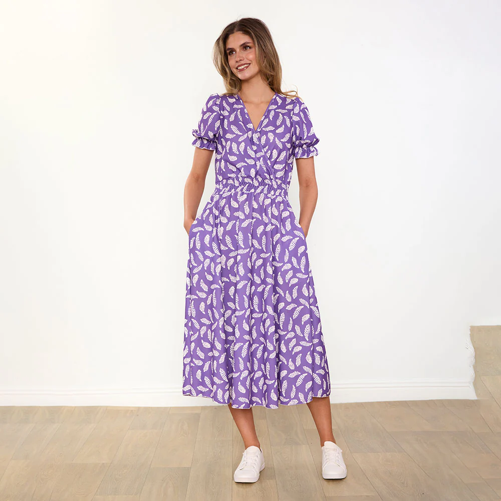 Belle Dress (Violet Feather) - Image 12