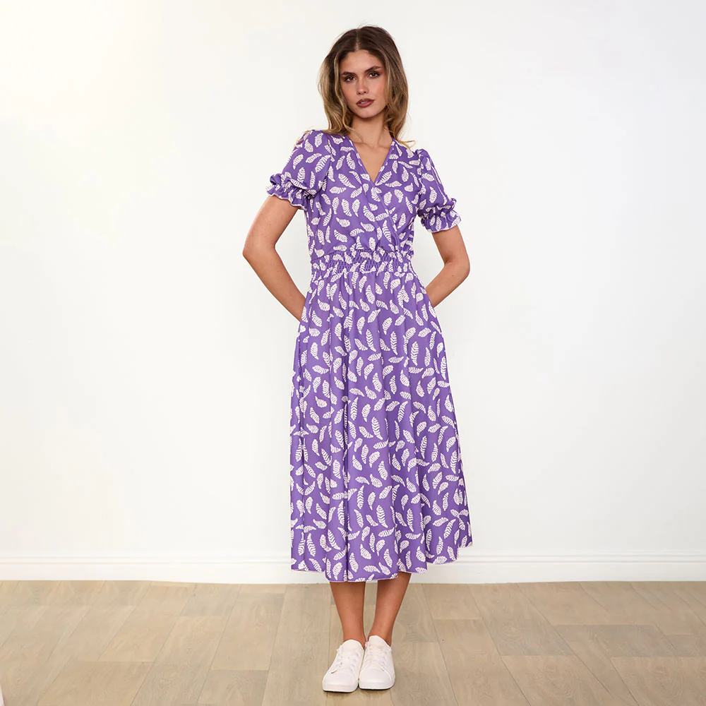 Belle Dress (Violet Feather) - Image 14