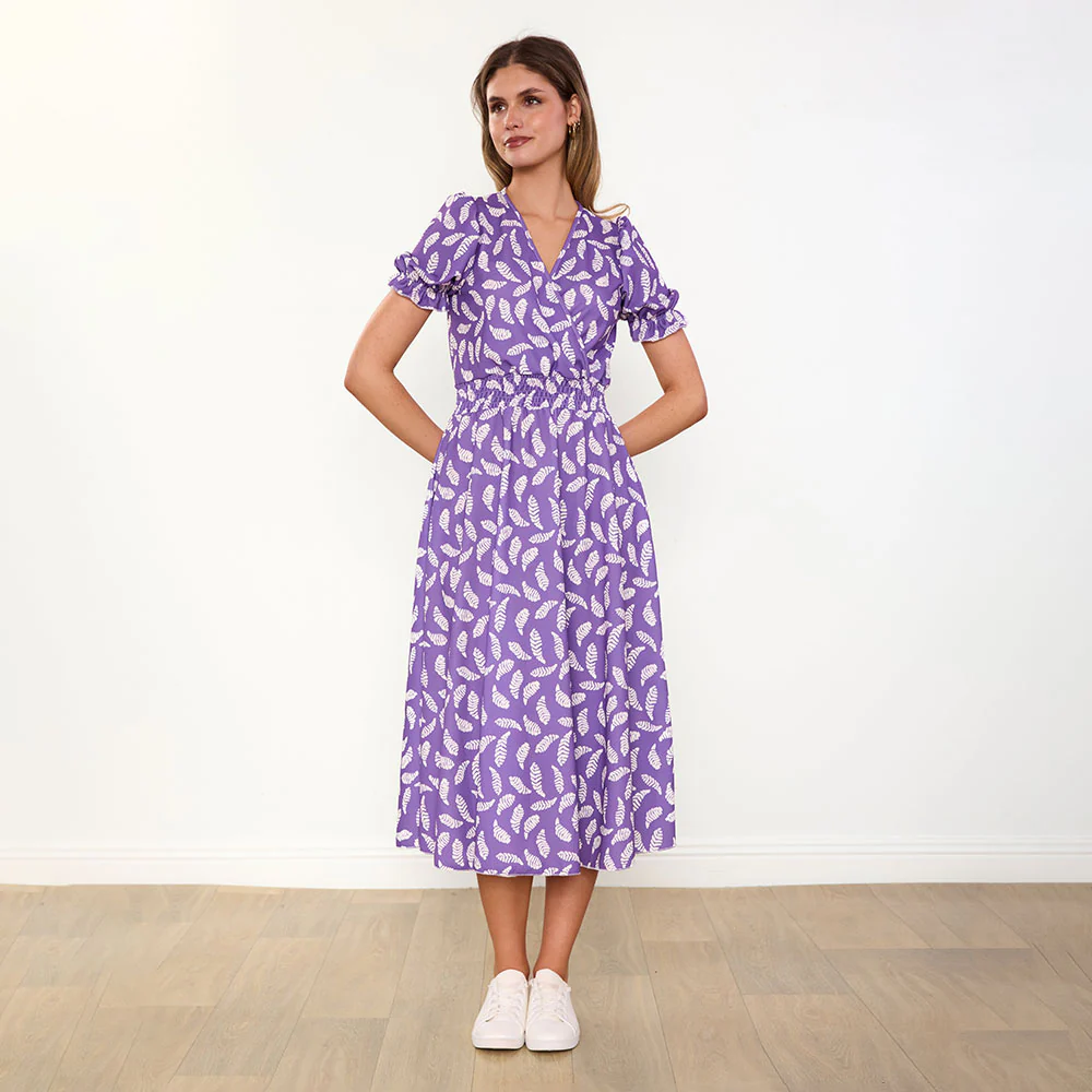 Belle Dress (Violet Feather) - Image 15