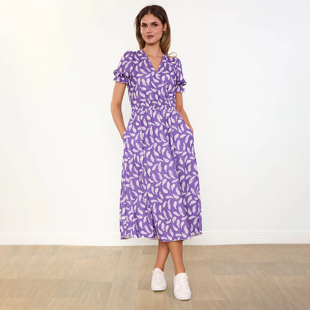 Belle Dress (Violet Feather) - Image 16