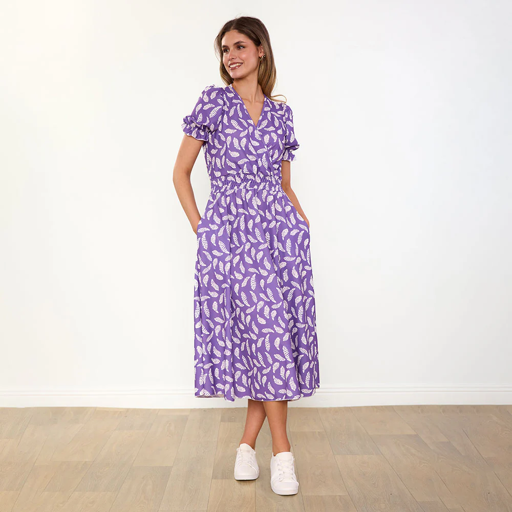 Belle Dress (Violet Feather) - Image 18