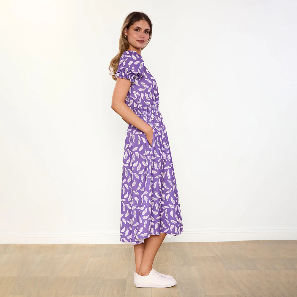 Belle Dress (Violet Feather) - Image 19