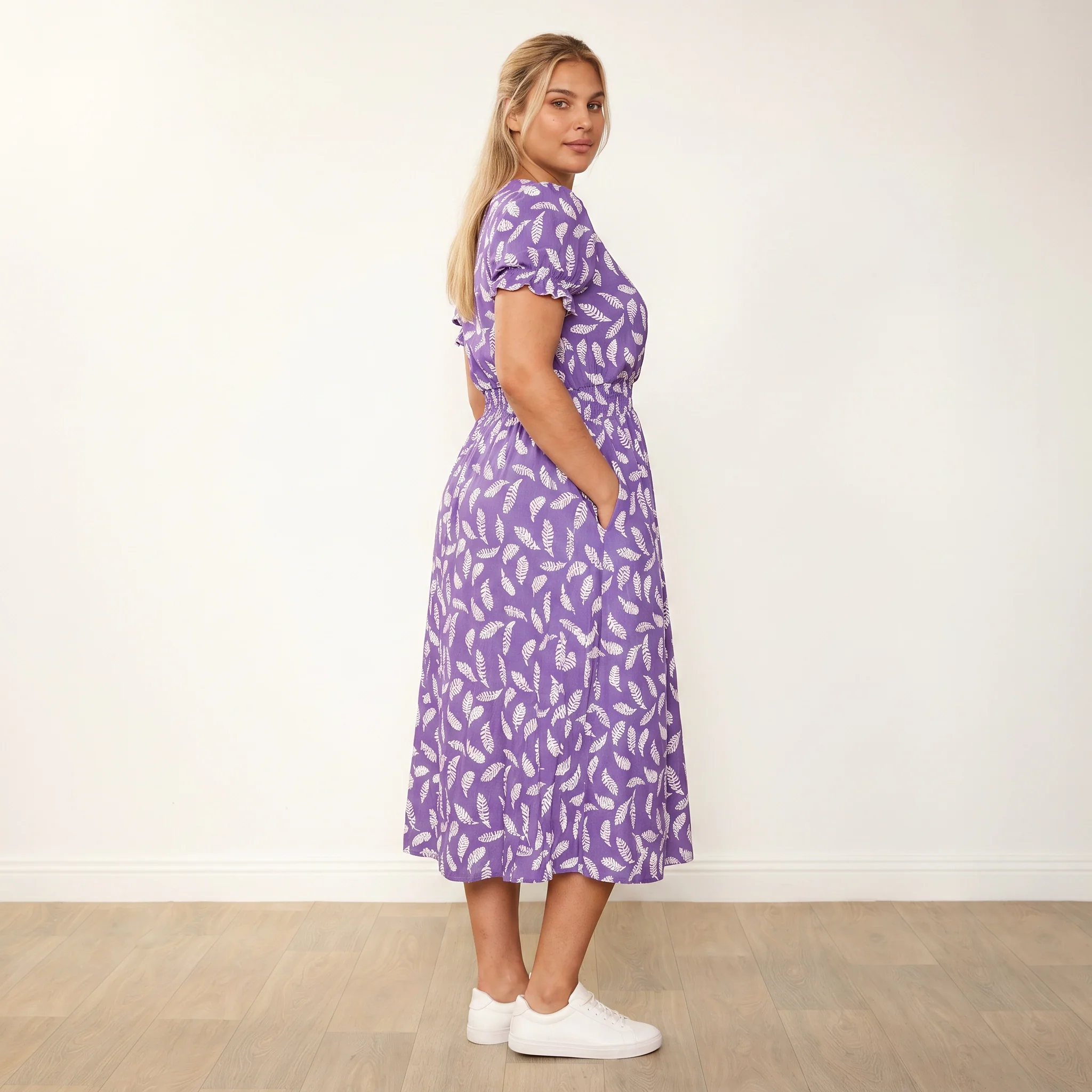 Belle Dress (Violet Feather) - Image 20