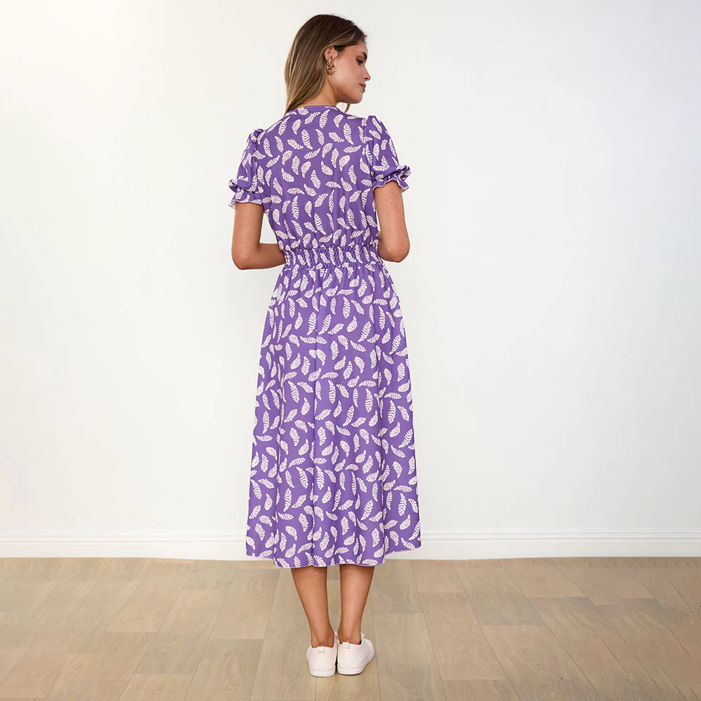 Belle Dress (Violet Feather) - Image 21