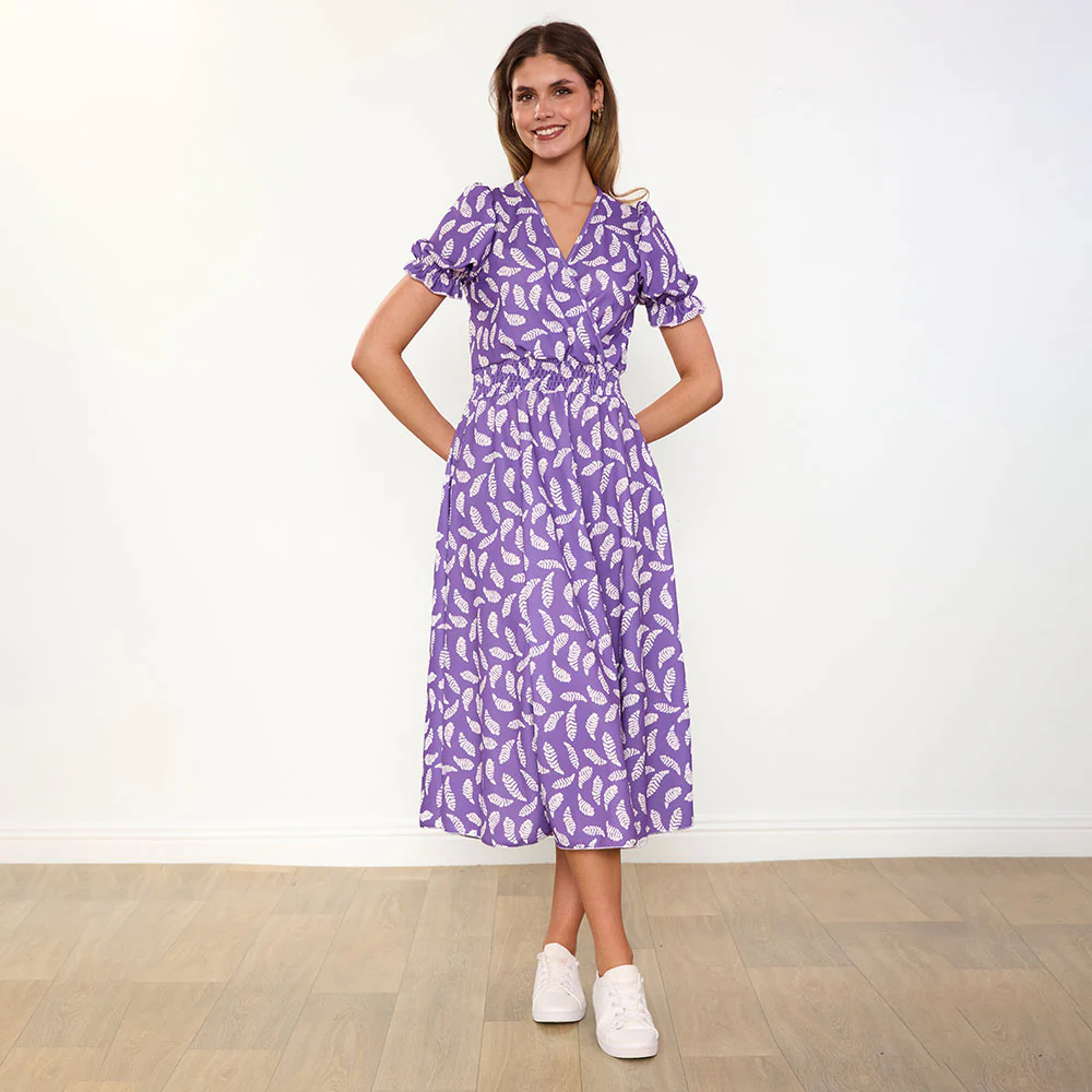 Belle Dress (Violet Feather) - Image 9