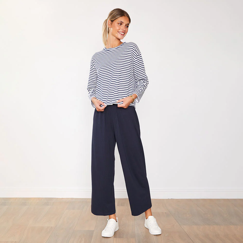 Betsy Top (Navy Stripe) - Image 4