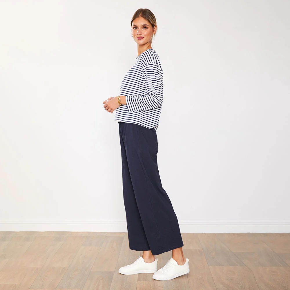 Betsy Top (Navy Stripe) - Image 6