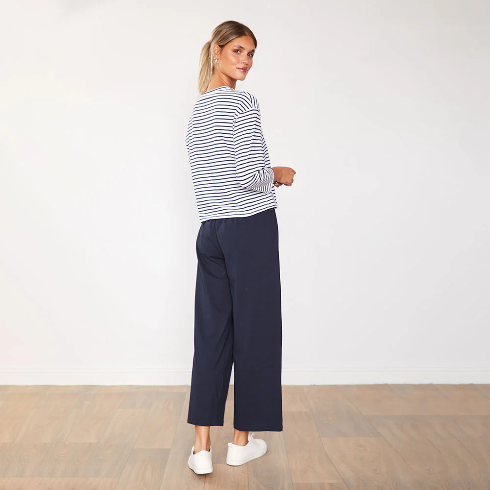 Betsy Top (Navy Stripe) - Image 8
