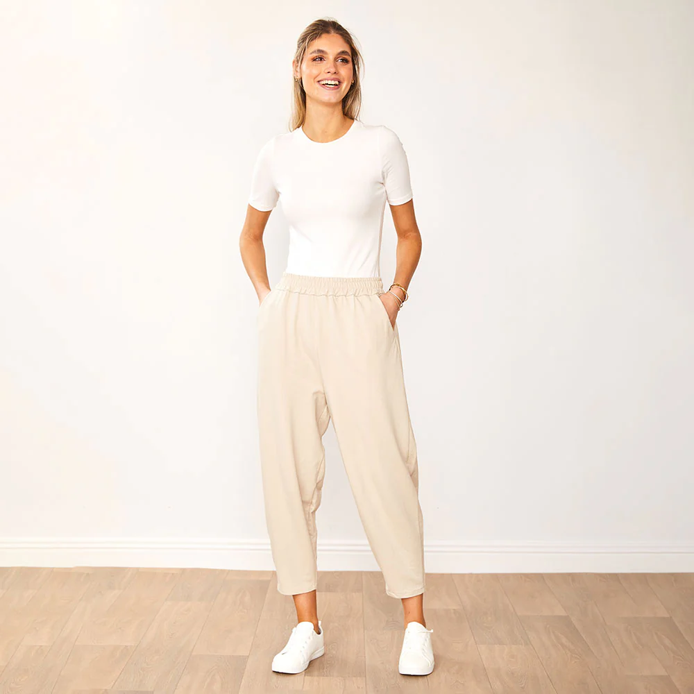 Blaire Trousers (Cream) - Image 2